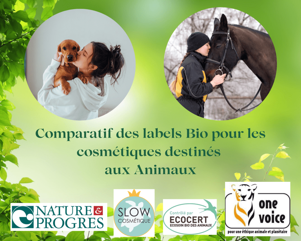 Comparatif des labels pour la cosmétique animale