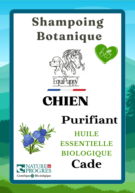 Shampoing naturel & biologique chien "anti démangeaisons" - Copie